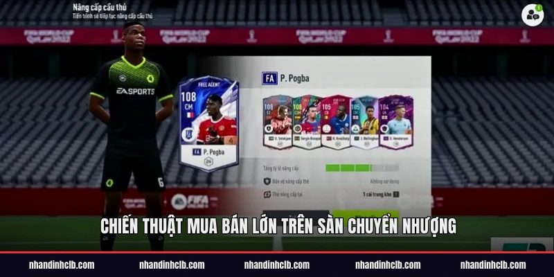 Chiến thuật mua bán lớn trên sàn chuyển nhượng