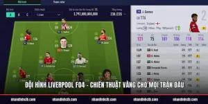 Đội Hình Liverpool FO4 - Các cầu thủ xuất sắc nhất cho đội bóng